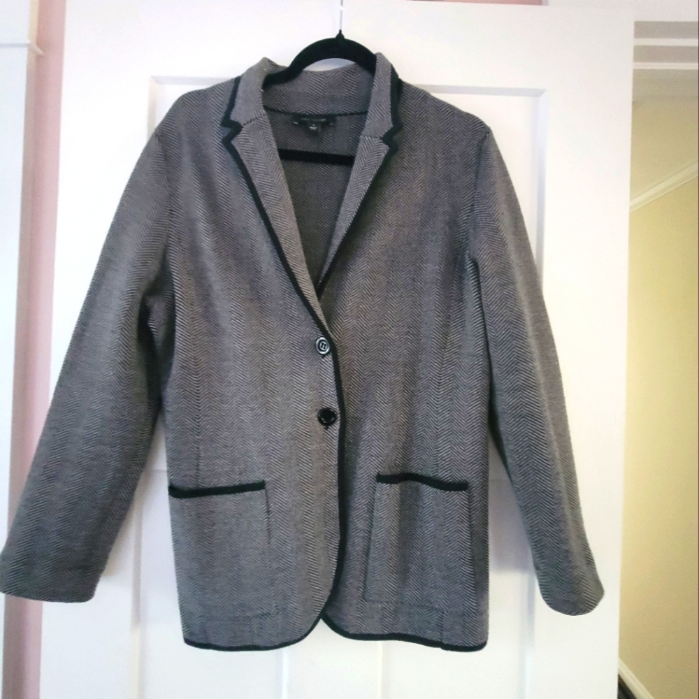 Ann Taylor Herringbone Blazer (read description)